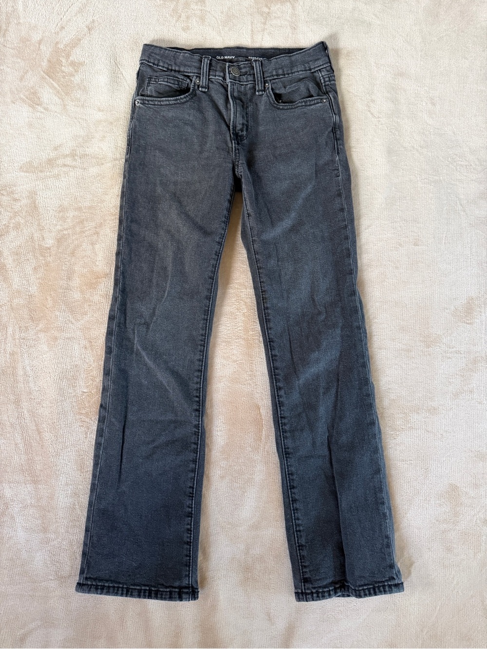Old Navy Men's Bootcut Jeans in Faded Black